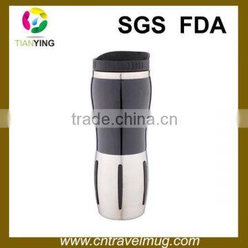 16oz luxury fashion thermo insulated coffee cup with stick