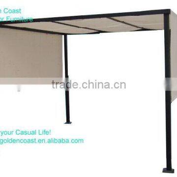 FG-120B 3x3m Steel pergola gazebo for outdoor