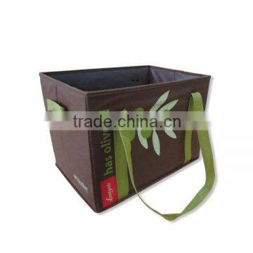 Non Woven Fabric Cardboard Foldable Storage Box