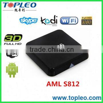 Android Quad Core TV Box 4K Amlogic S812 Chipset M8S Smart TV Box