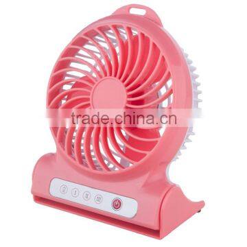 2015 Rechargeable Portable Mini USB Fan Battery Mini Fan