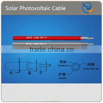 Solar System Cable with TUV Certificated