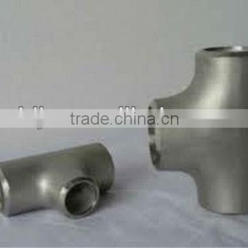 GB/ JB/ HGL/SHL/ANSI/ASME Stainless Steel Pipe Fittings Equal Tee / Coupling