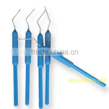 Beekeeping tool plastic handle stainless steel grafting needle. beekeeping tools