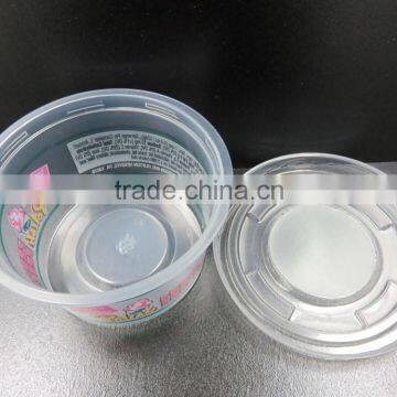 Wholesale 4OZ Transparent Sanitary Plastic Yogurt Cup with SGS Testing