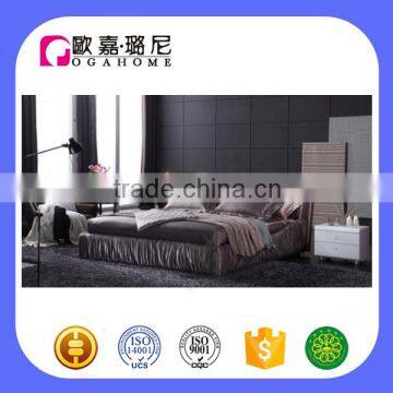 B2819 Beijing Ogahome China Made Modern Bedroom Double Soft Bed