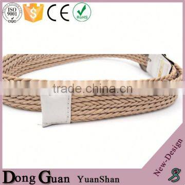 2016 hot sale outdoor flag football belts machine woven braided with leather taps factory