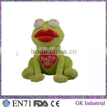 Valentine Plush toy Pink Frog