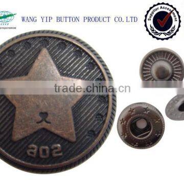 24mm whole sale fashion snap button four parts