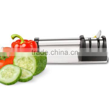 Homdox Stainless Steel Kitchen Home 2 Steps Handheld Cutting Sharpener AM003885 photo-5