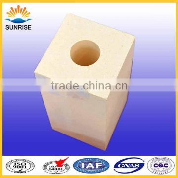 Fire Resistant Zirconia Glass Melting Furnace Used Brick