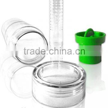 Infuser Water Bottle 28 Ounce - Made With TRITAN Copolyester Twist Cap Style Drinking Cup/water Bottle With Fruit Infuser photo-2