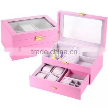 Kraft Purple Jewelry Box Leather photo-5
