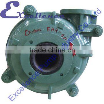 Rubber lined slurry pump