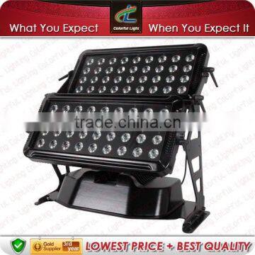 IP65 Quad LED Outdoor Waterproof Double Head Washer Stage Light