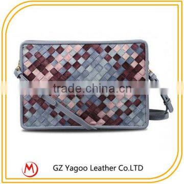 Latest Handicraft Acrylic Leather Clutch Bag photo-2