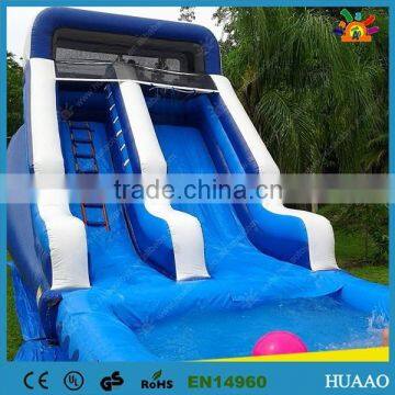 2015 Giant Floating Inflatable Pool Slide With Climbing Wall photo-5