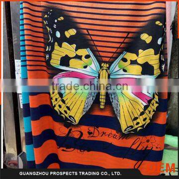 Chinese New Arrivals Colorful Butterfly Custom Digital And Lycra print Fabric