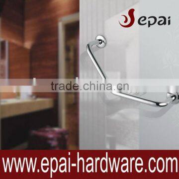 Stainless steel grab bar