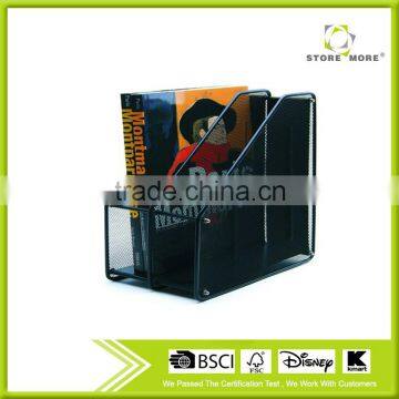 Metal Mesh Freestanding Desktop Documents / Magazines Organizer photo-2