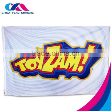 cheap custom made promotion digital print flag factory