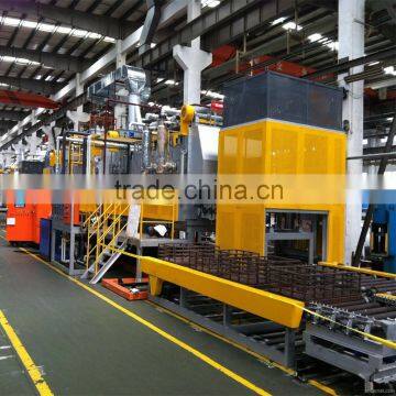 High working loads push plate heating furnace