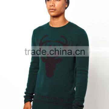 80% Lambs Wool, 20% Nylon Knitted Sweater