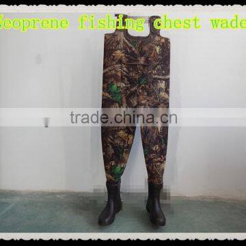 Neoprene fishing chest wader