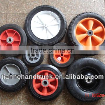 solid rubber tires