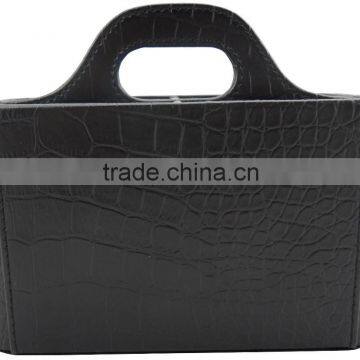 Leather Universal TV Remote Control Organizer Holder photo-3