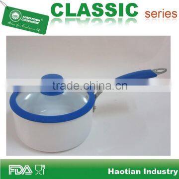 2015 Newly Sauce pan with silicone lid and handle