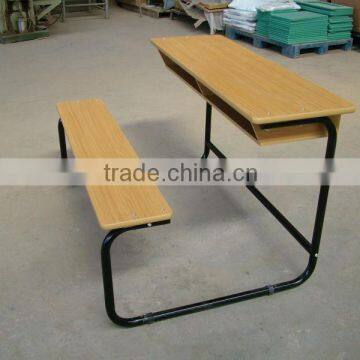 School Classroom Furniture , School Desk With Bench, Classroom Desk and Chair photo-2