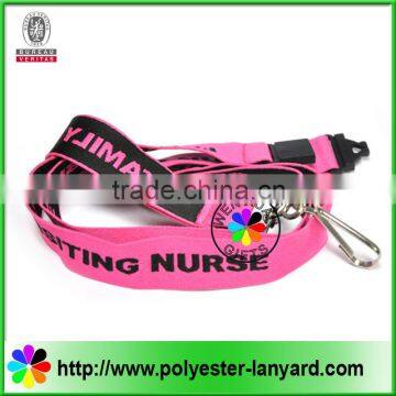 Sports fishing boating safety lanyard in pink