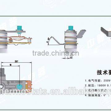 KST220 Electrical Adjustable Bimetallic Oven Thermostat photo-2