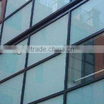 low-e curtain wall glass with 3C&ISO9001 certificate