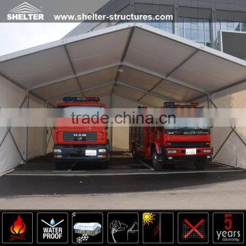 20m Clear Span Two Car Garage Tent With Durable PVC Cover for Sale photo-2