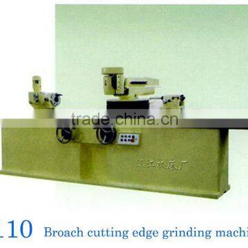 Broach cutting edge grinding machine