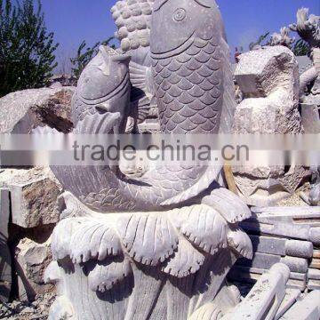 Lovely Fish Stone Carving