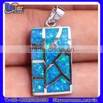 Opal Jewelry Factory!!Custom 925 Sterling Silver Opal Gemstone Pendant Wholesale photo-4