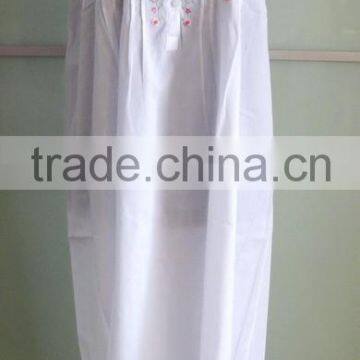 Wholesale Alibaba White Cotton Nightdress