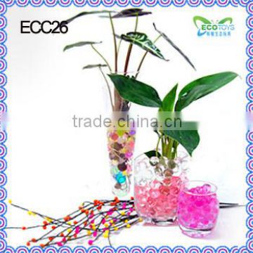 Hot Fashion Vase Crystal Soil Decorate Water Growing Beads