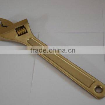 Non-sparking Adjustable Wrench,safety adjustable wrench