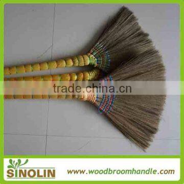 Natural tiger grass china broom manufacturer