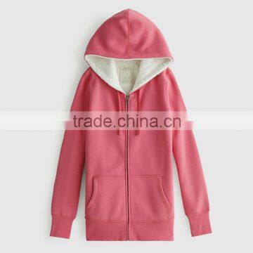 fashion European versionwomen CVC hoodie sweatshirt thick fleece sweatshirt