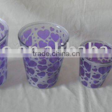 glass pot;glass flower pot;flower pot