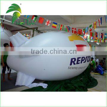 Outdoor PVC Custom Large Inflatable Blimp / Inflatable Helium Floating Advertising Balloon For Advertisemetn