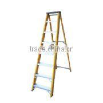 8 Tread Fibreglass Swingback ladder