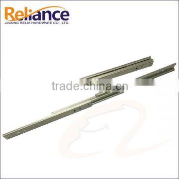 Cold Rolled Steel 27mm Double Way Telescopic Drawer Slide Channel