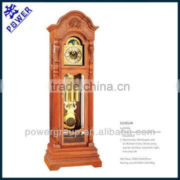 Extravagance grandfather clock with moon&earth carved clock face German made Hermle movement High quality MG2391HR