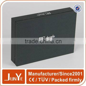 Fancy Foil Print Leather Belt Packaging Box With PVC Insert photo-3